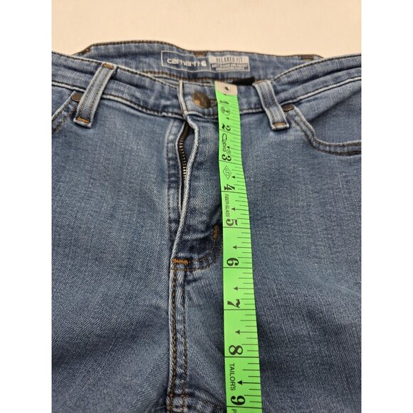 Carhartt Jeans Womens 8 Regular Relaxed Fit Linden Stretch Denim BD5383-W 2022 - Picture 7 of 9
